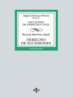 cover image of Derecho de sucesiones
